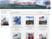 Tablet Screenshot of gallery48.flagsonthe48.org